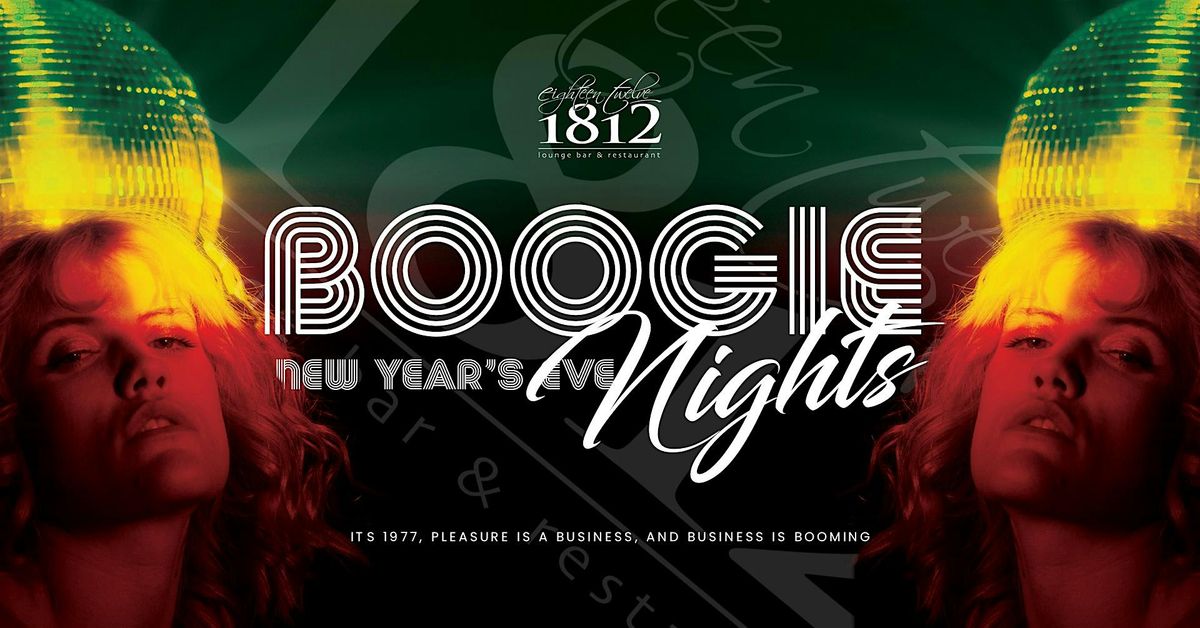 Boogie Nights NYE with Wonderband | 1812 Bournemouth | 31.12.24