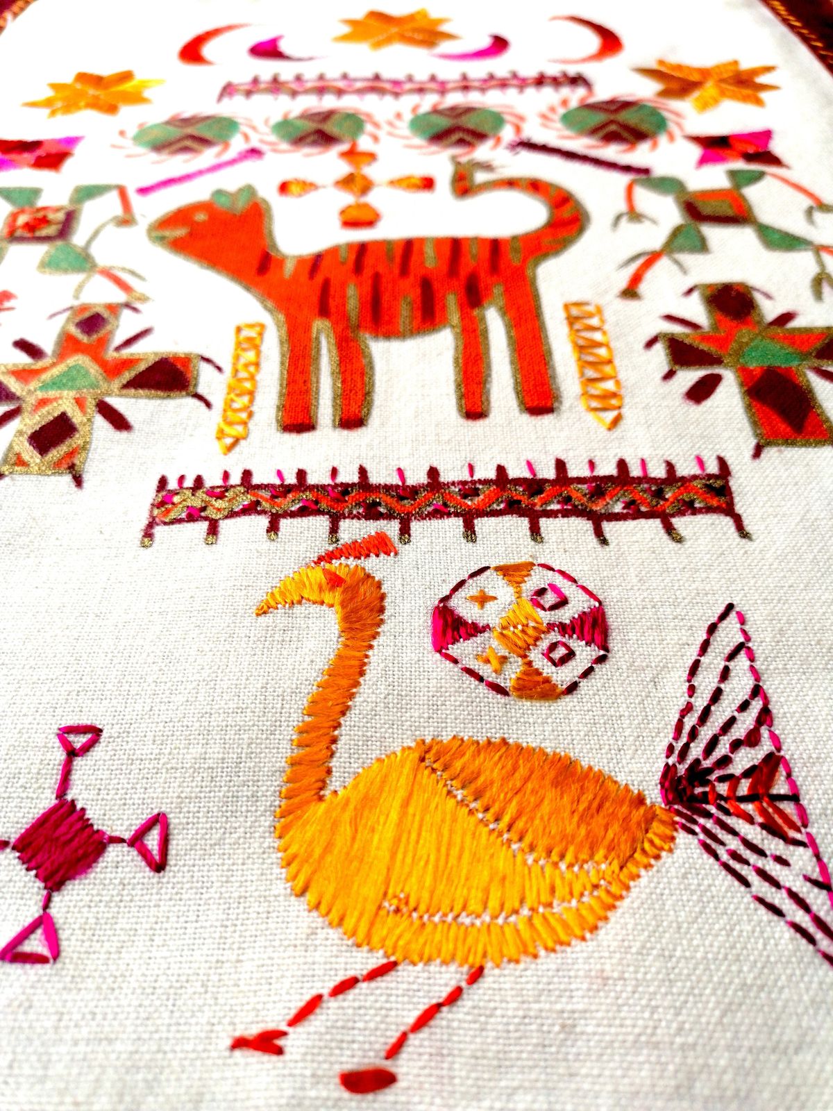 The Art of Punjabi Embroidery with Saima Kaur - Threads 2023