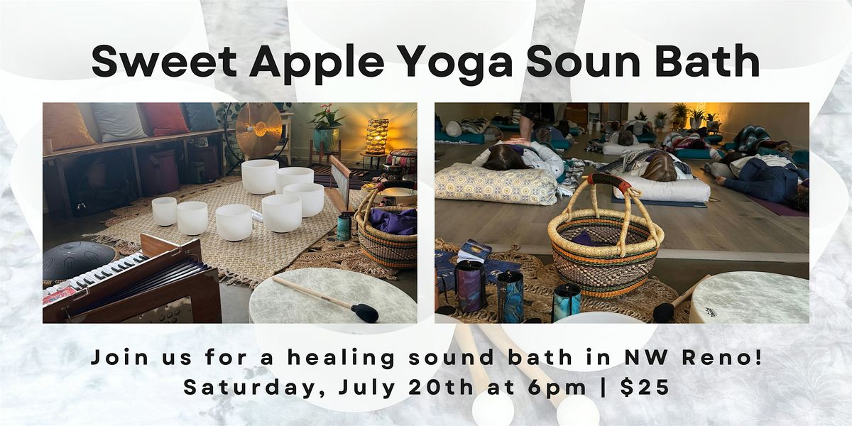 Sound Bath at Sweet Apple Yoga