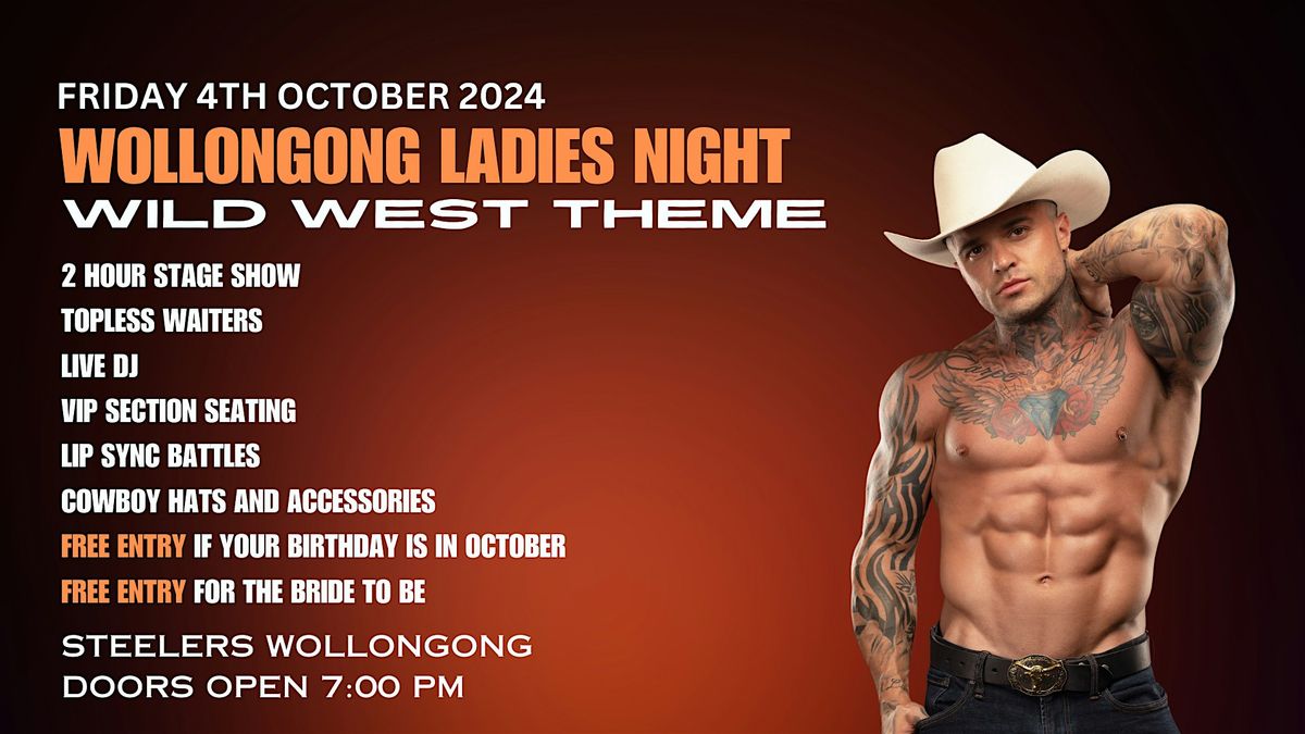 Wild West  Ladies Night Wollongong