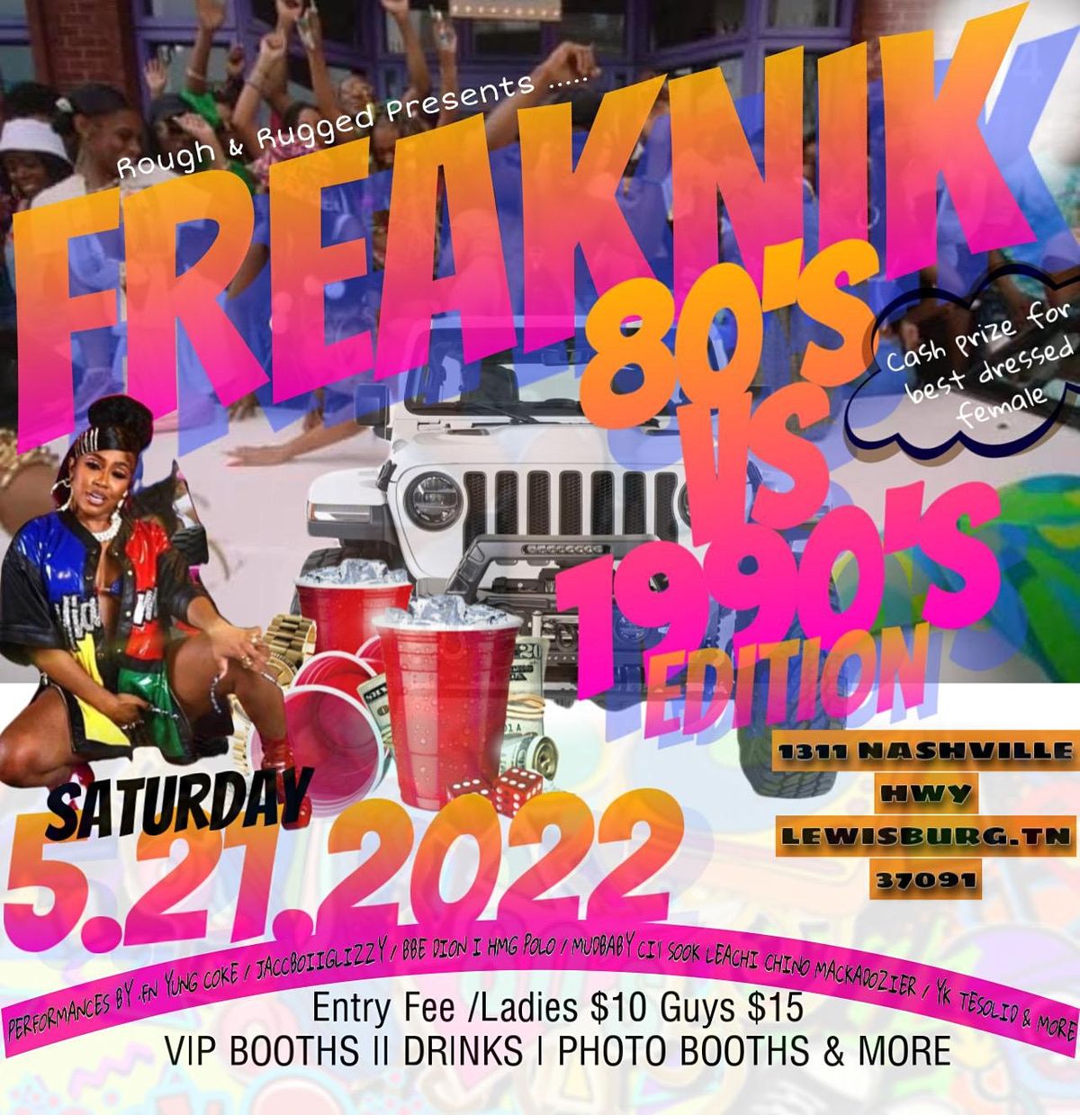 Freaknik 80s vs 90 Edition