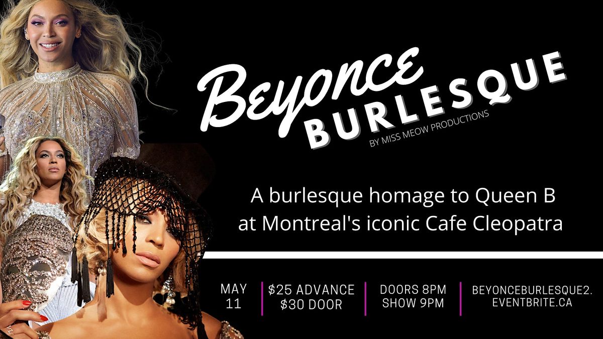 Beyonce Burlesque