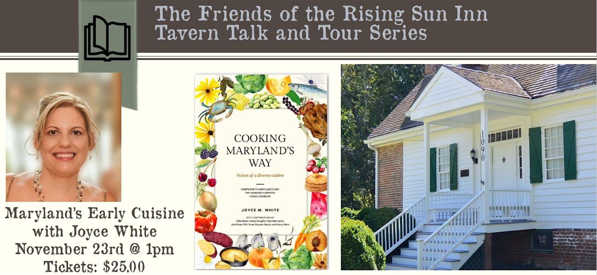 Tavern Talk & Tour w\/Author Joyce White