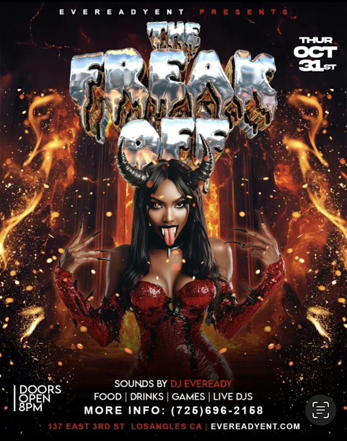 KYROS X Eveready Ent Presents: The Freak Off (Halloween Edition)