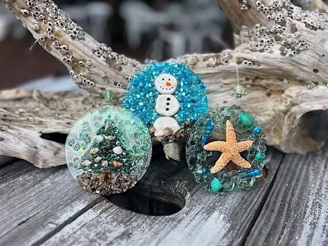 Resin Ornaments Set of 3