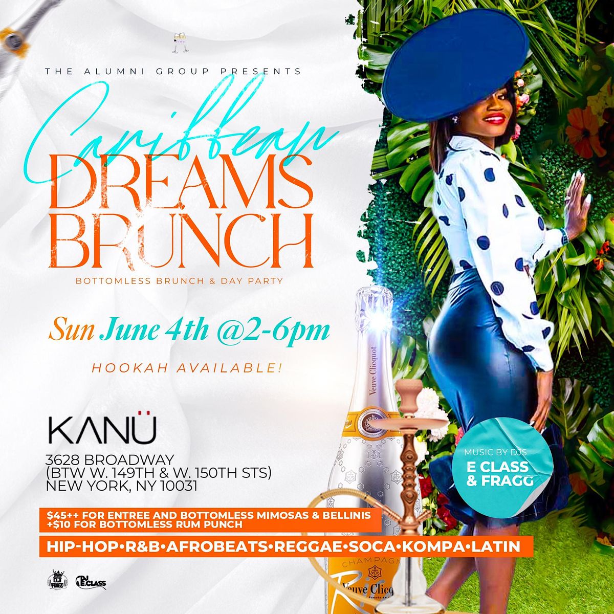 Caribbean Dreams - Bottomless Brunch & Day Party - Polo Classic Weekend