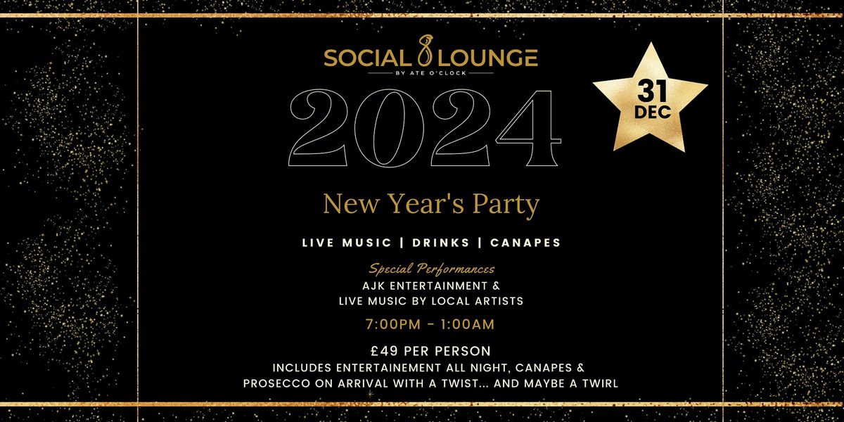 Social 8 Lounge New Years Eve Party