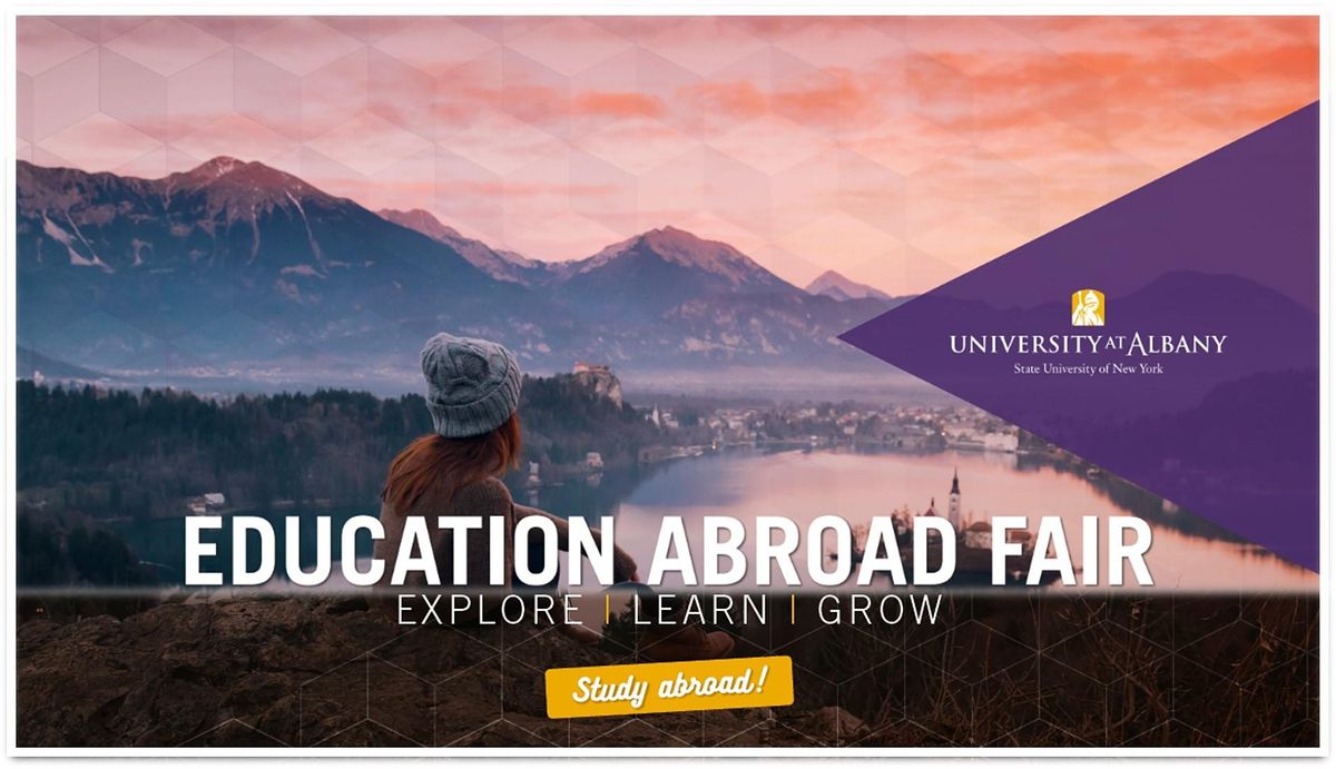 Fall 2022 UAlbany Education Abroad Fair, Lecture Center Concourse