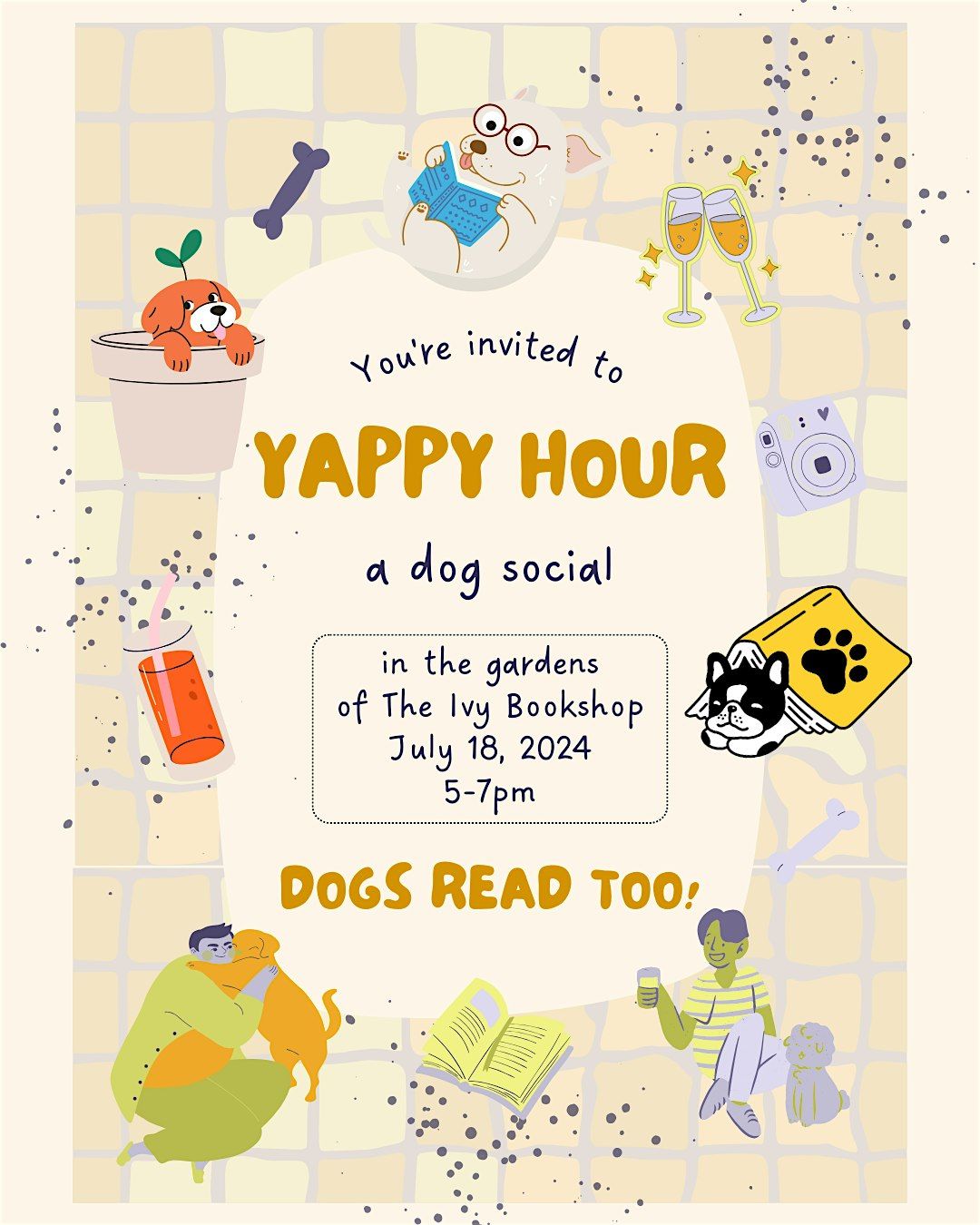 Yappy Hour: A Dog Social (Dogs Read Too!)