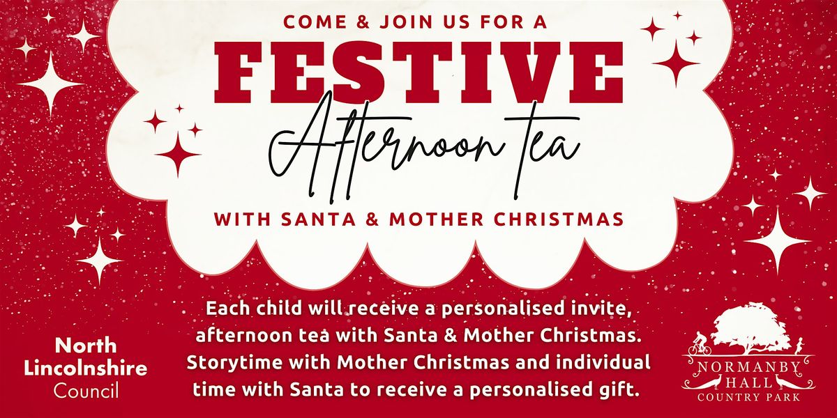 Afternoon Tea With Santa 30th November