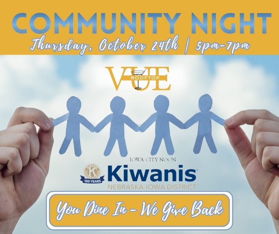 Community Night | Iowa City Noon Kiwanis