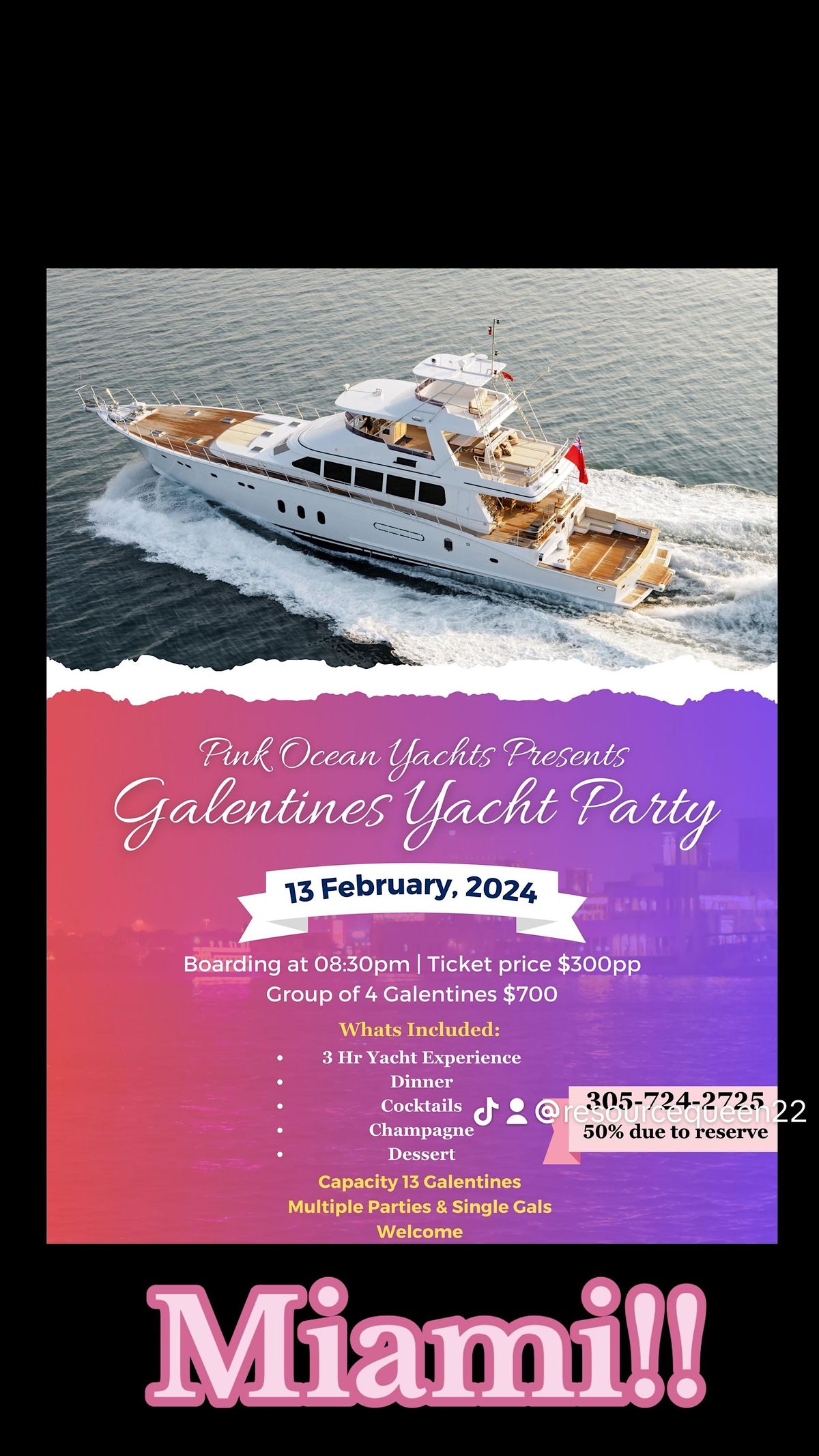 Galentines Yacht Party