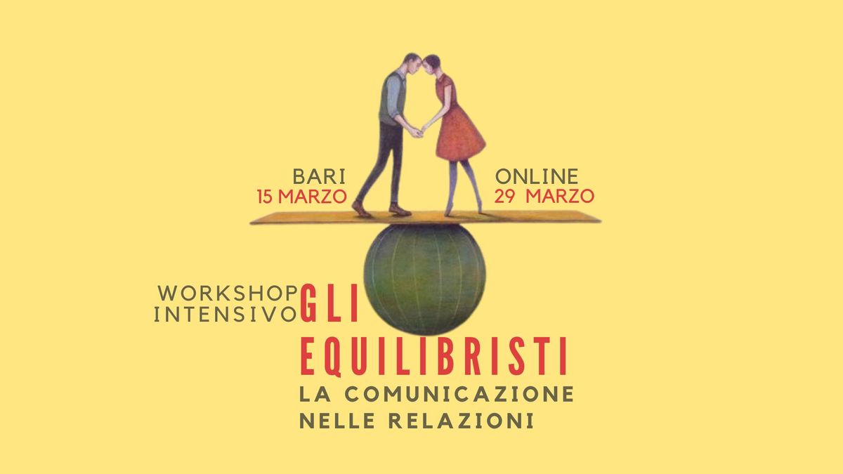 GLI EQUILIBRISTI: LA COMUNICAZIONE NELLE RELAZIONI