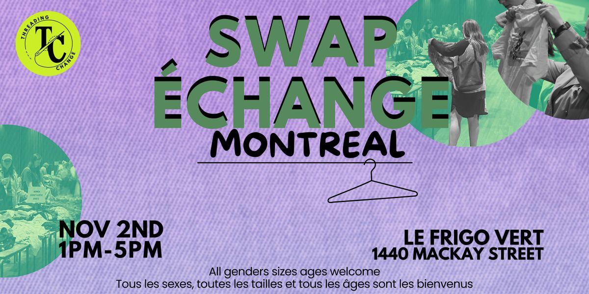 Montreal Clothing Swap | Montreal \u00c9change de V\u00eatements