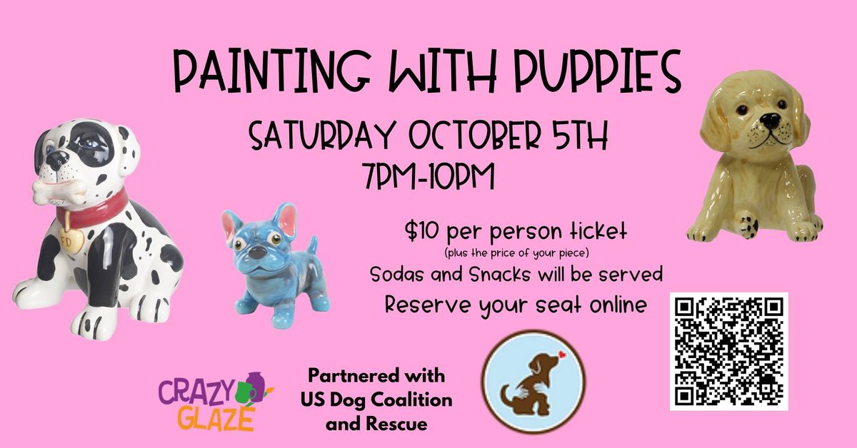 Puppies! Paint Night (ticket required)