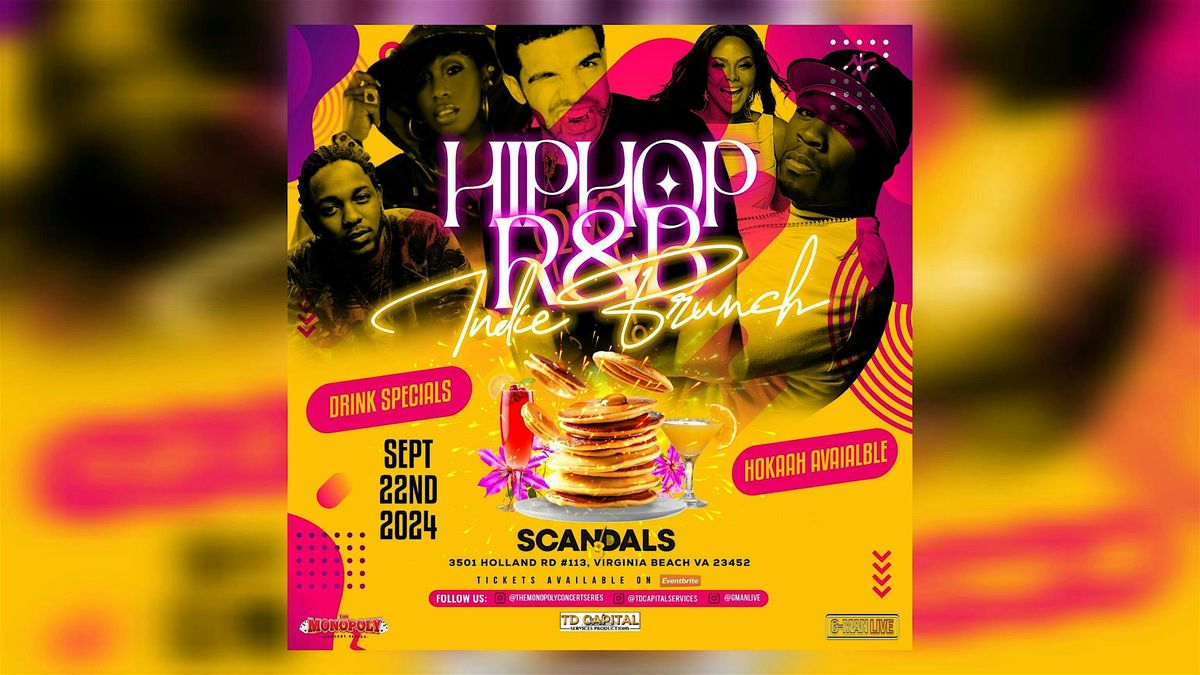 The Monopoly Concert presents Hip Hop & RnB Indie Brunch