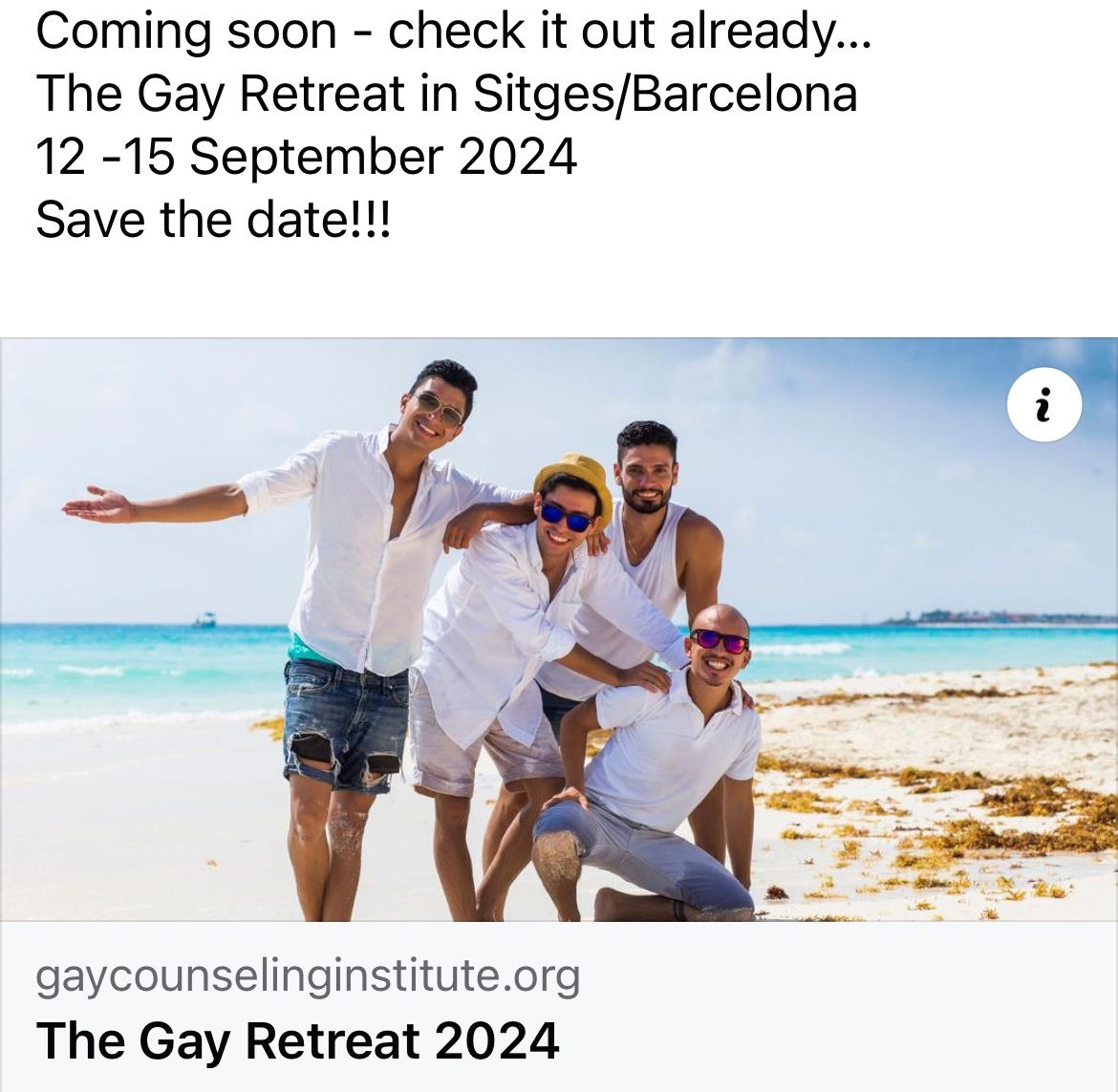 Gay Retreat Sitges\/Barcelona