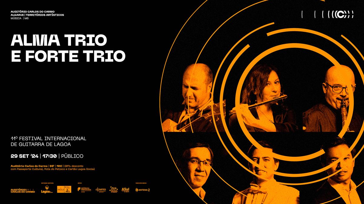 ALMA TRIO E FORTE TRIO 11\u00ba | Festival Internacional de Guitarra de Lagoa