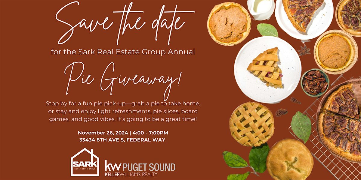 Sark Real Estate Group Pie Day Giveaway