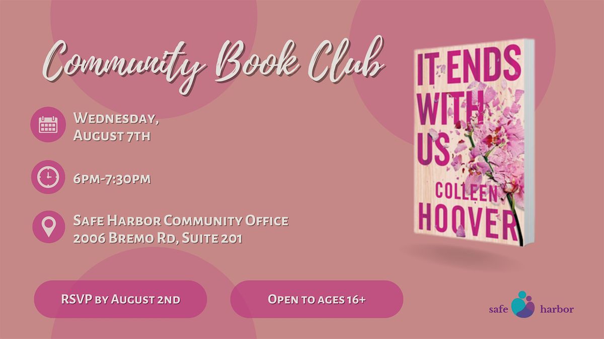 Safe Harbor Community Book Club