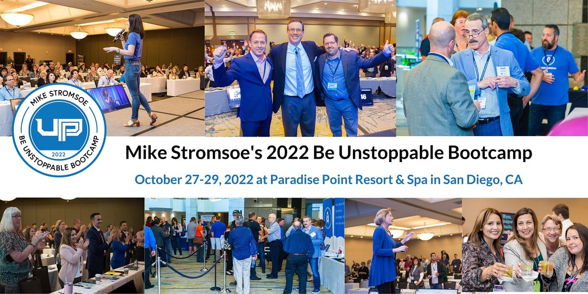 BE UNSTOPPABLE BOOTCAMP 2022 - SPONSORSHIP