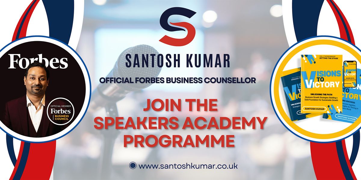 Join The Speakers Academy Programme