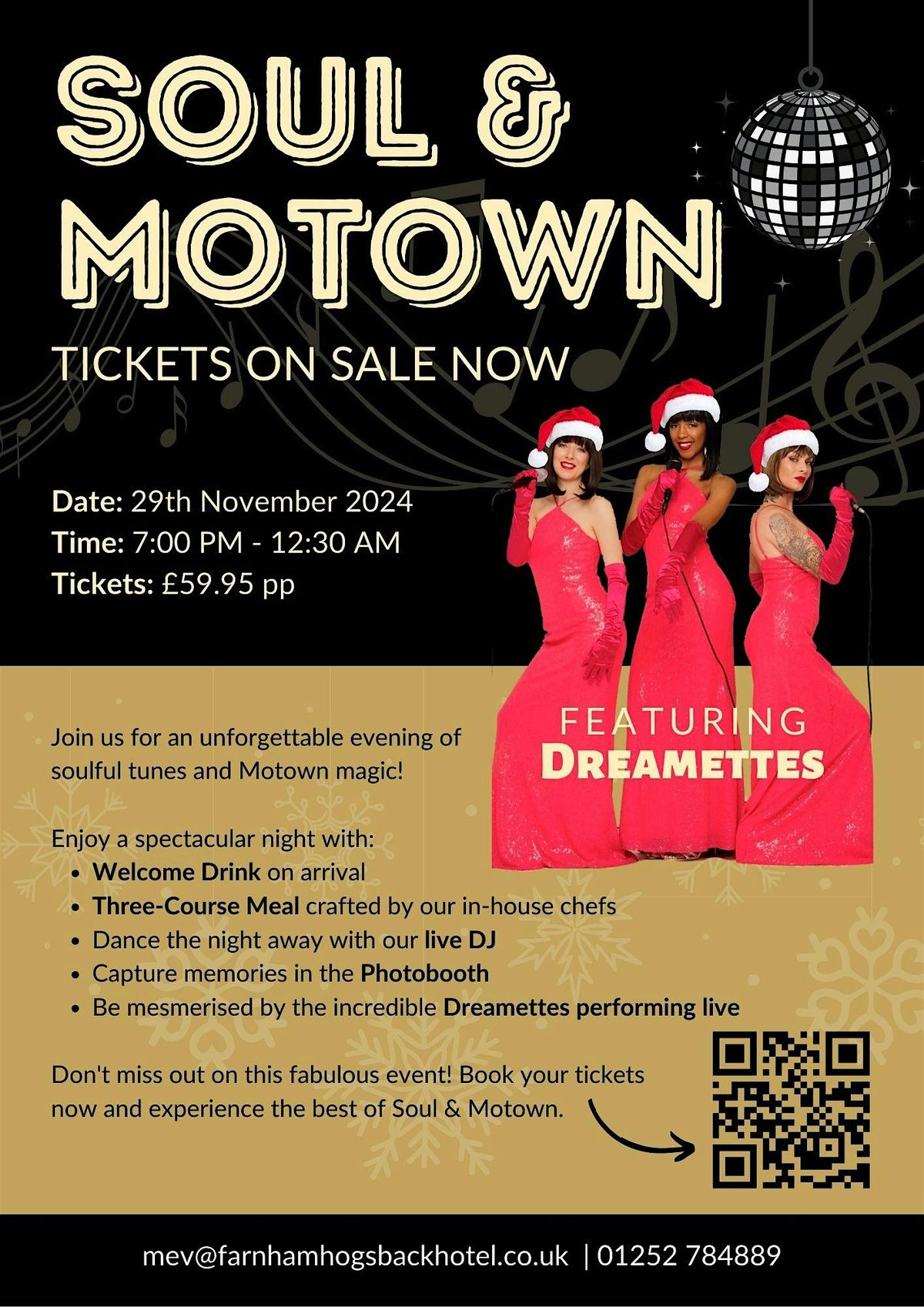 Soul & Motown Tribute  Christmas Party