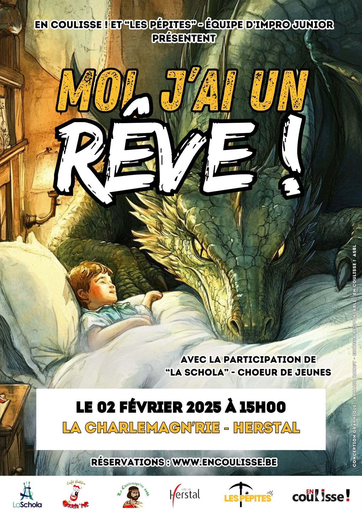 MOI, J'AI UN R\u00caVE ! - Spectacle d'improvisation