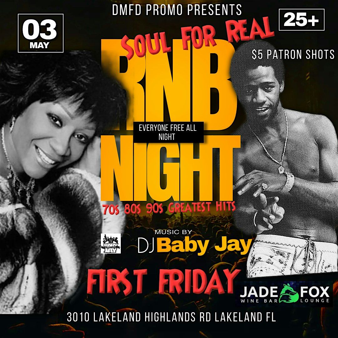 FIRST Friday R&B Night Soul For Real