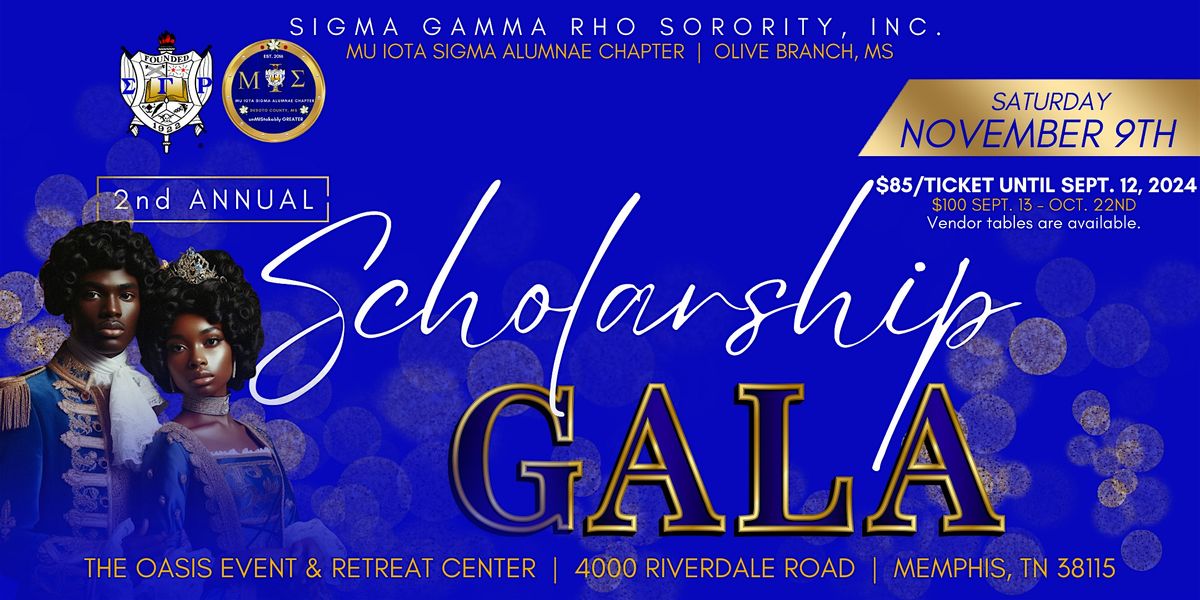 Mu Iota Sigma 2nd Annual Scholarship Gala