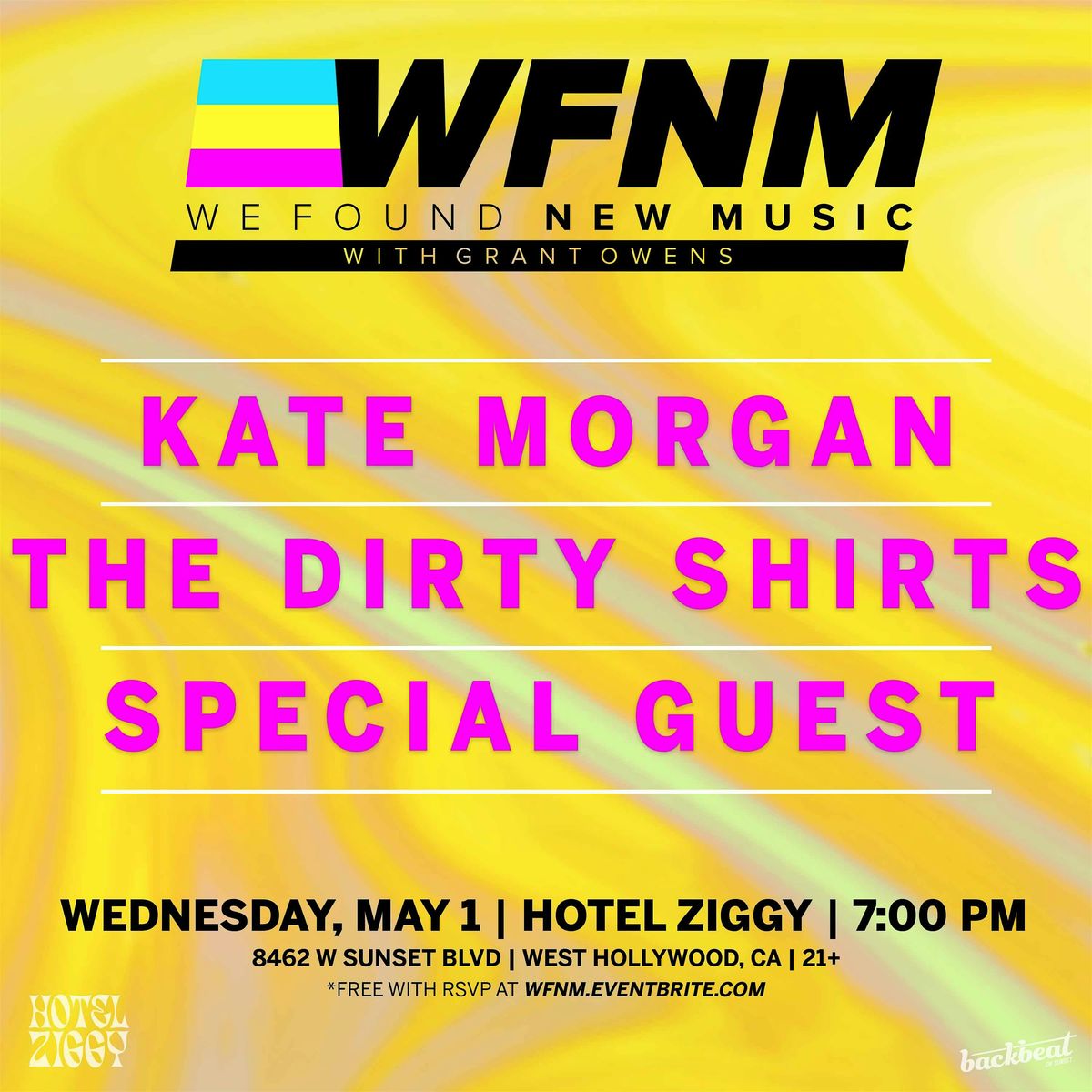 Kate Morgan, The Dirty Shirts, A Special unannounced guest