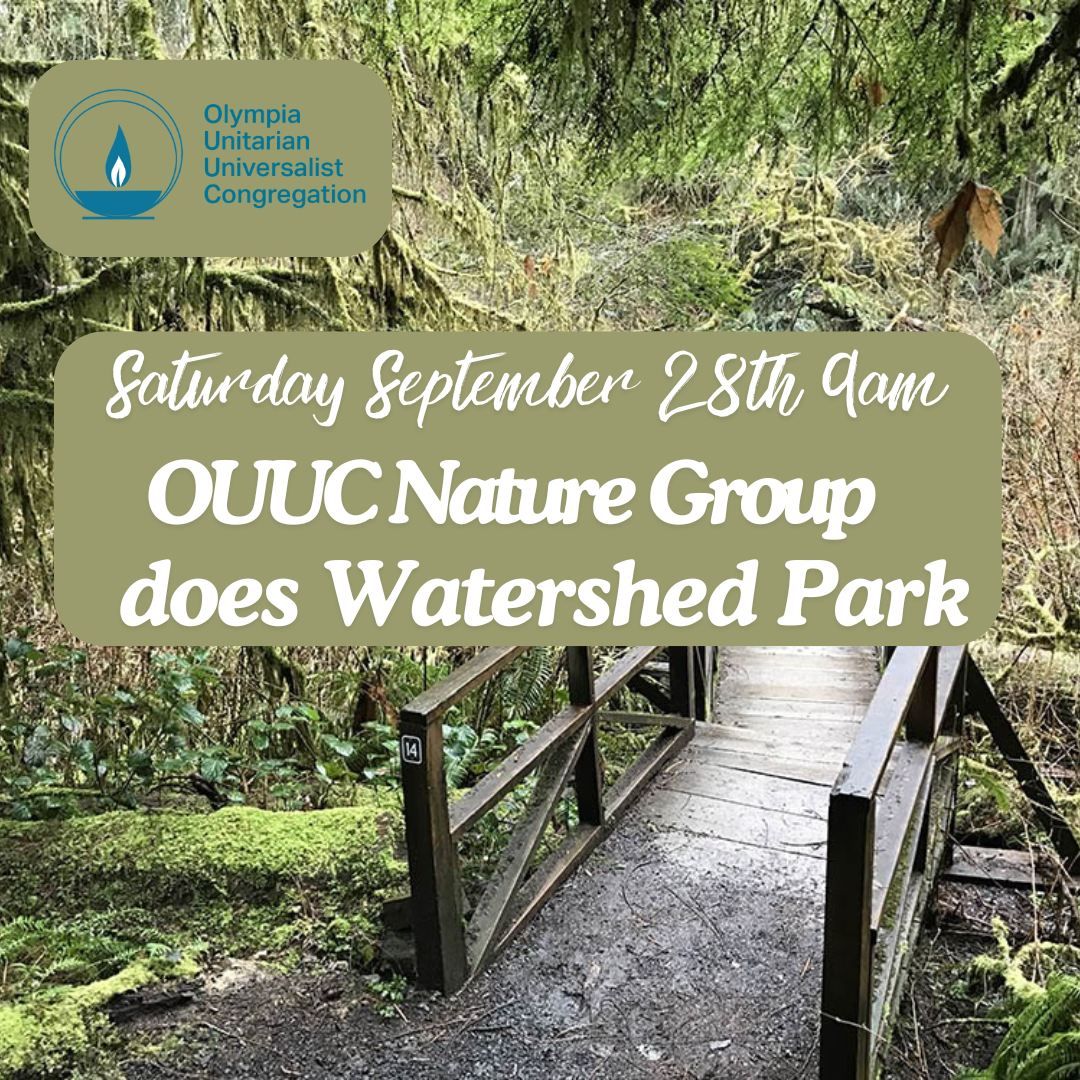 OUUC Nature Group at Watershed Park