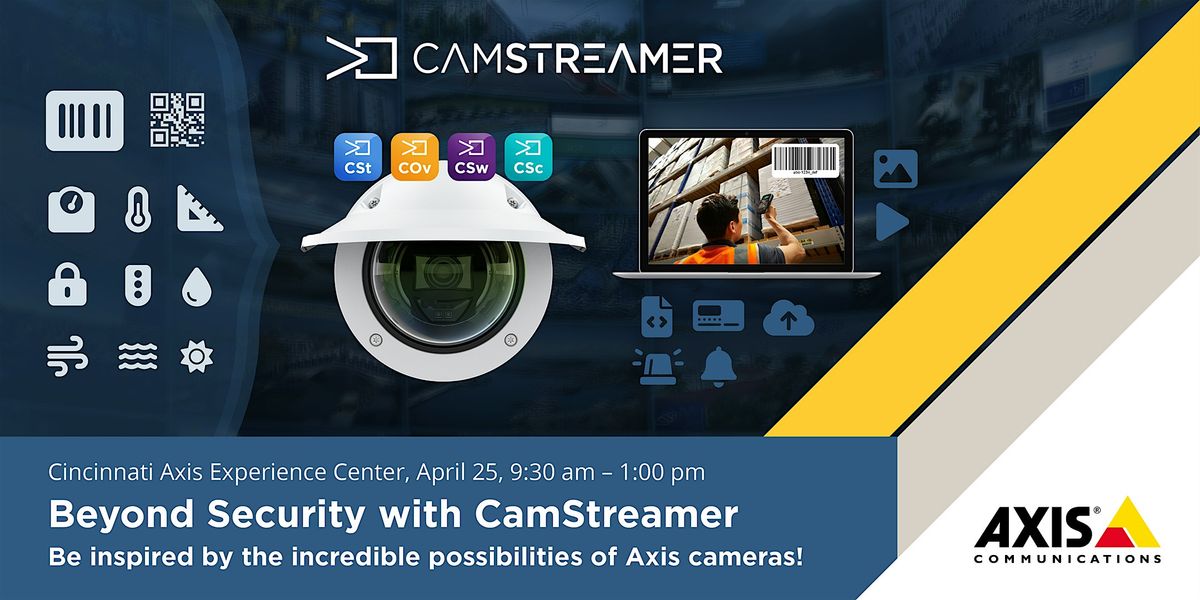 CamStreamer at the Axis Experience Center in Cincinnati
