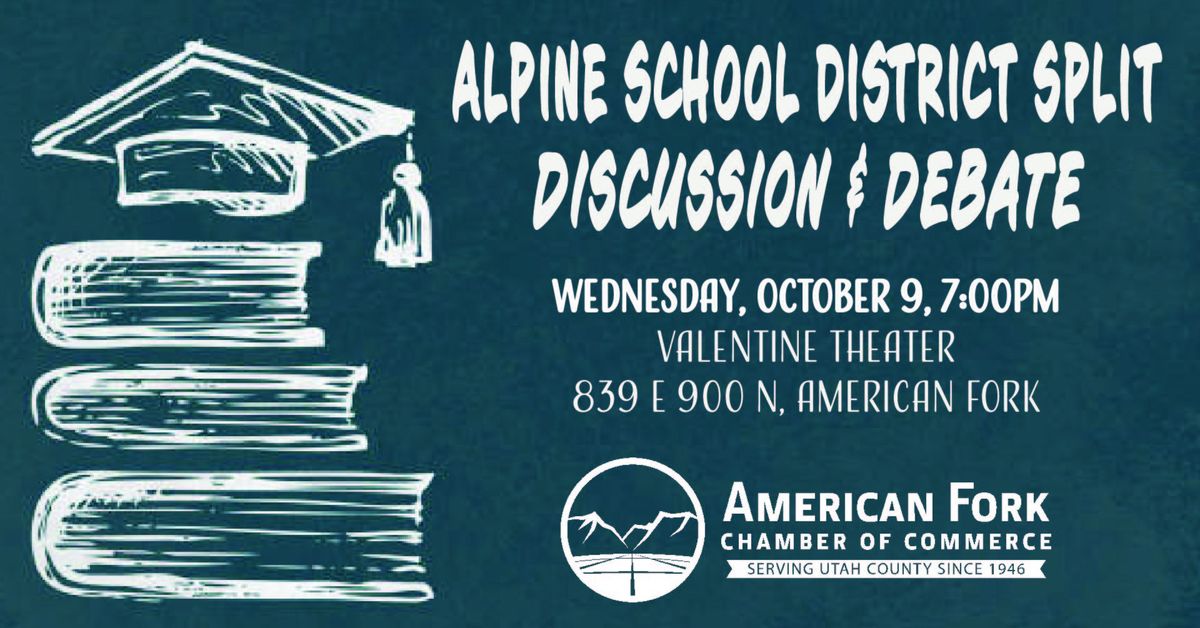 Alpine School District Split Discussion & Debate