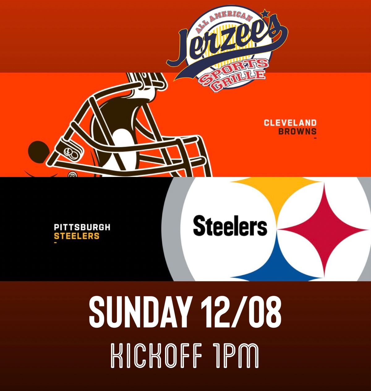 Browns vs Steelers