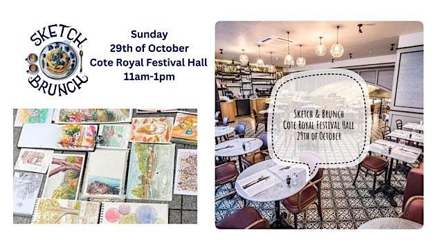 Sketch and brunch at Cote Royal Festival Hall