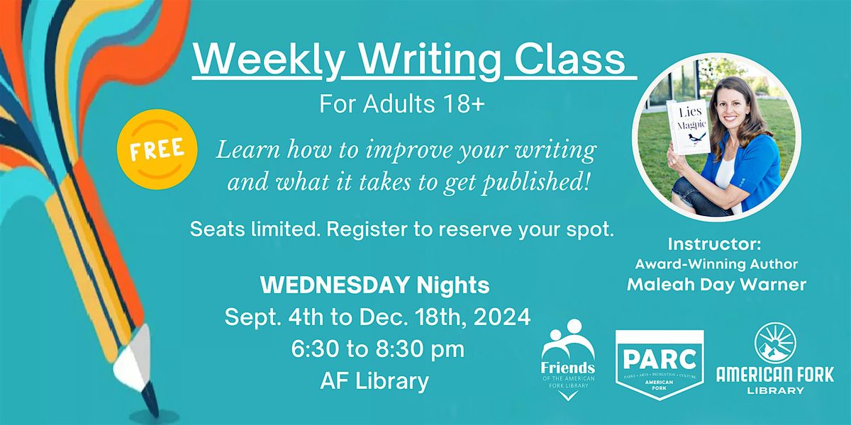 Writing Class for Adults