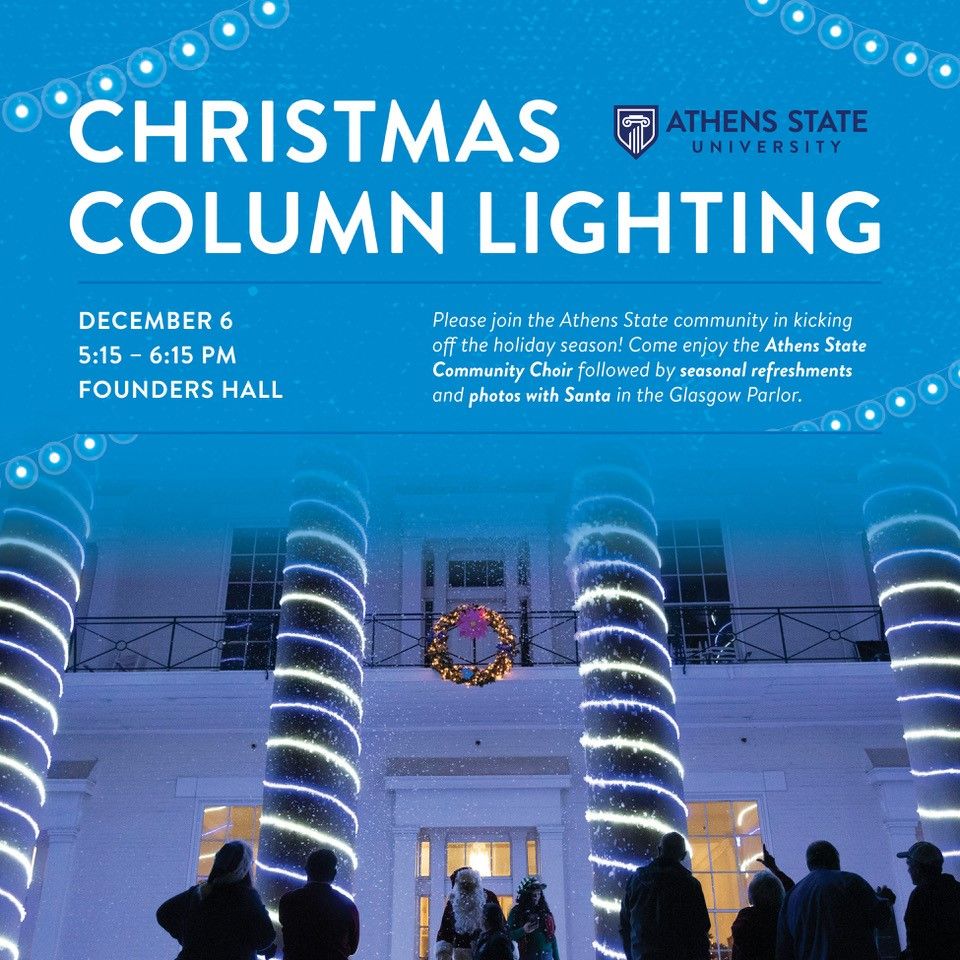 Christmas Column Lighting