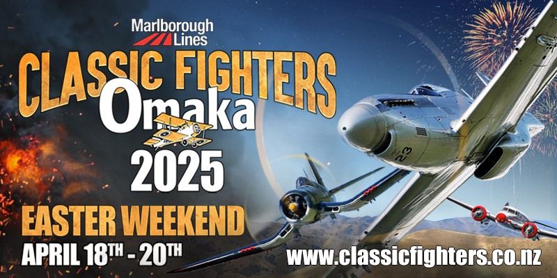 Marlborough Lines Classic Fighters Omaka 2025