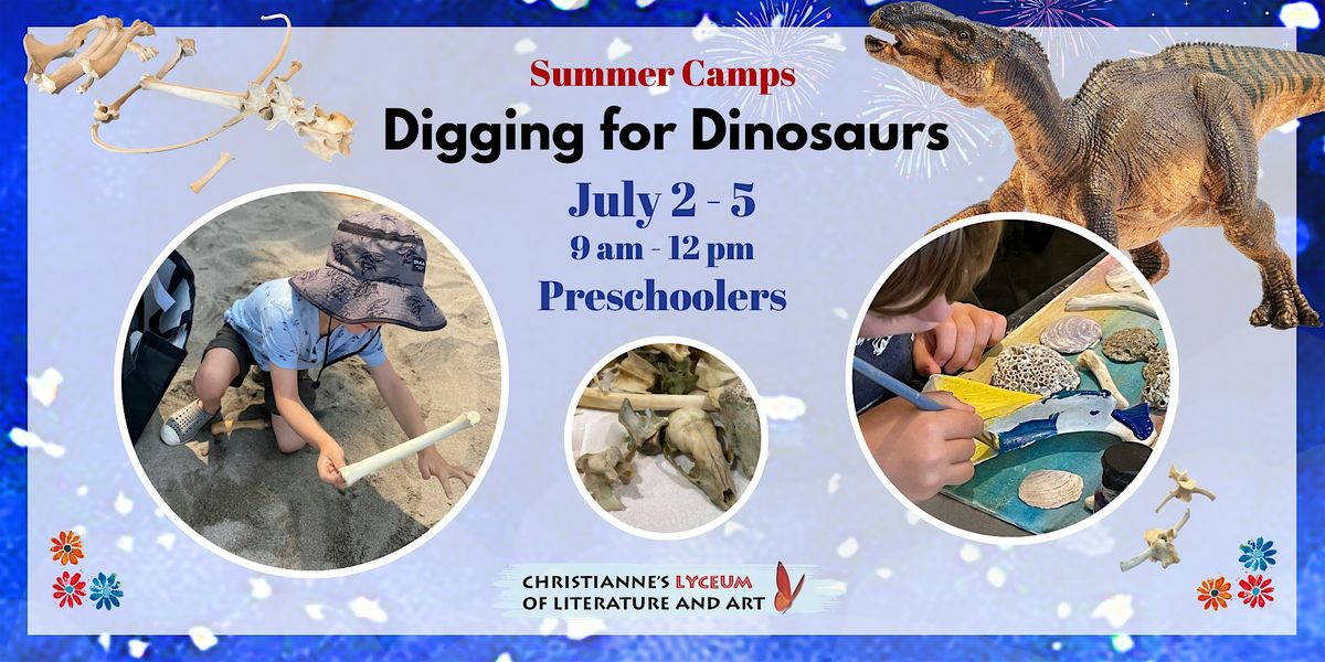 Summer Camps for Preschoolers: Digging for Dinosaurs