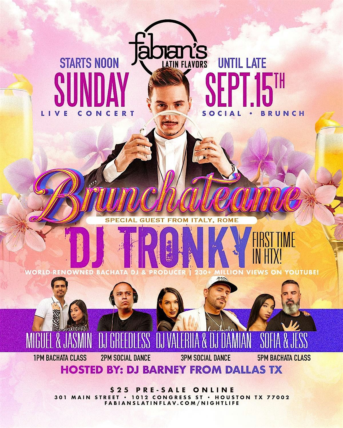 DJ Tronky Live in Concert - First Time in Houston!