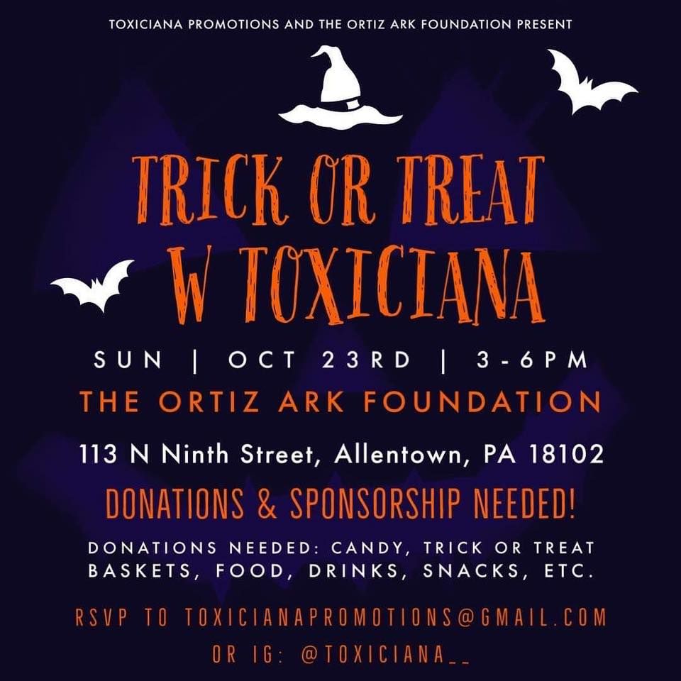 Trick or Treat with Toxiciana, Allentown, Pennsylvania, 23 October 2022