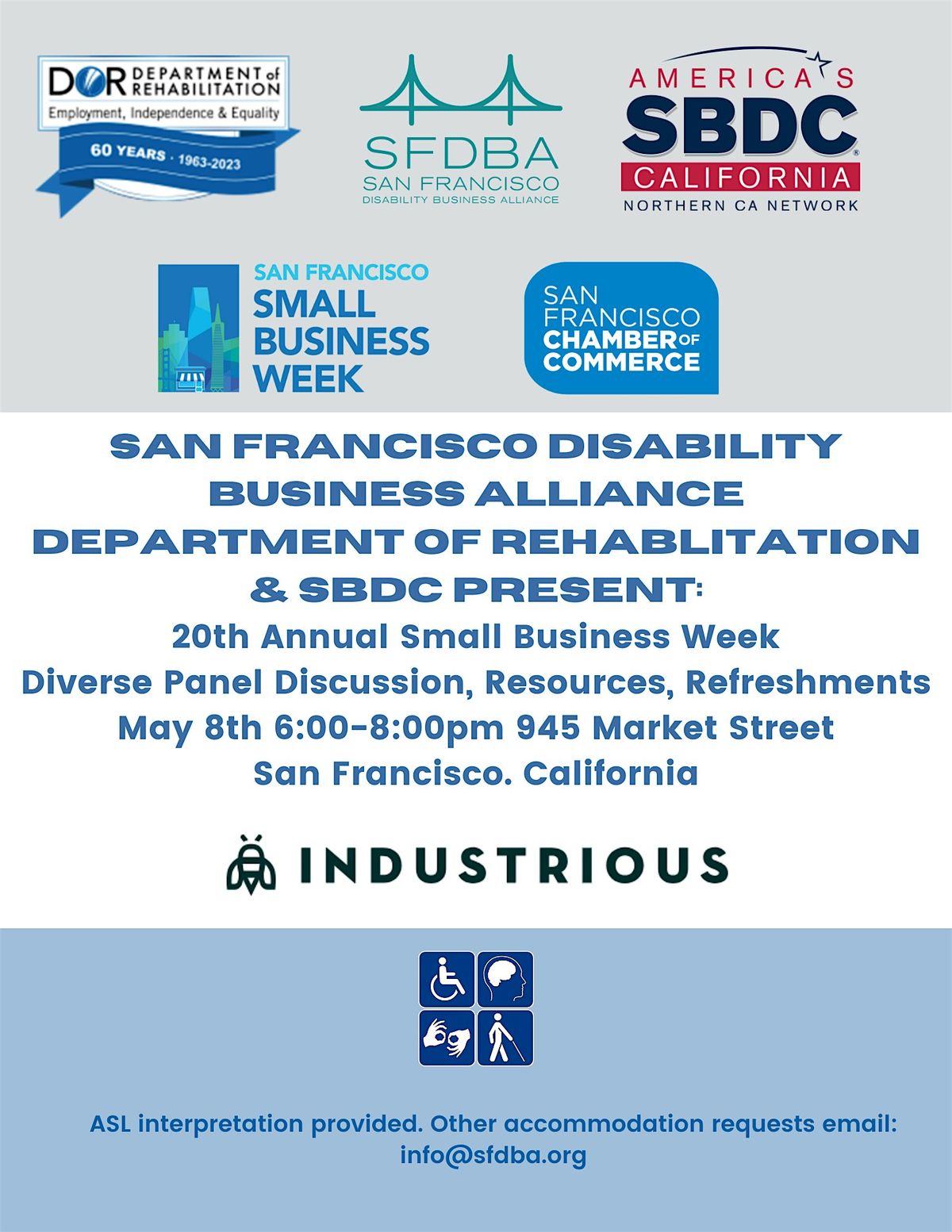 SFDBA Small Business Week: FoundAble Panel & Networking Event
