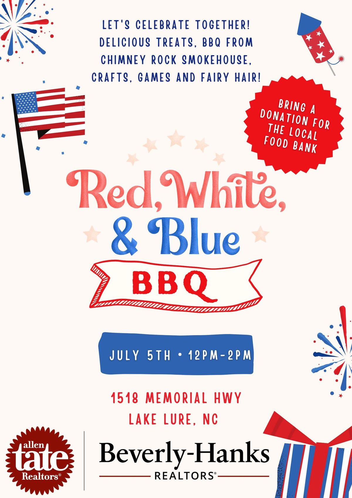 Red, White, and Blue BBQ! 