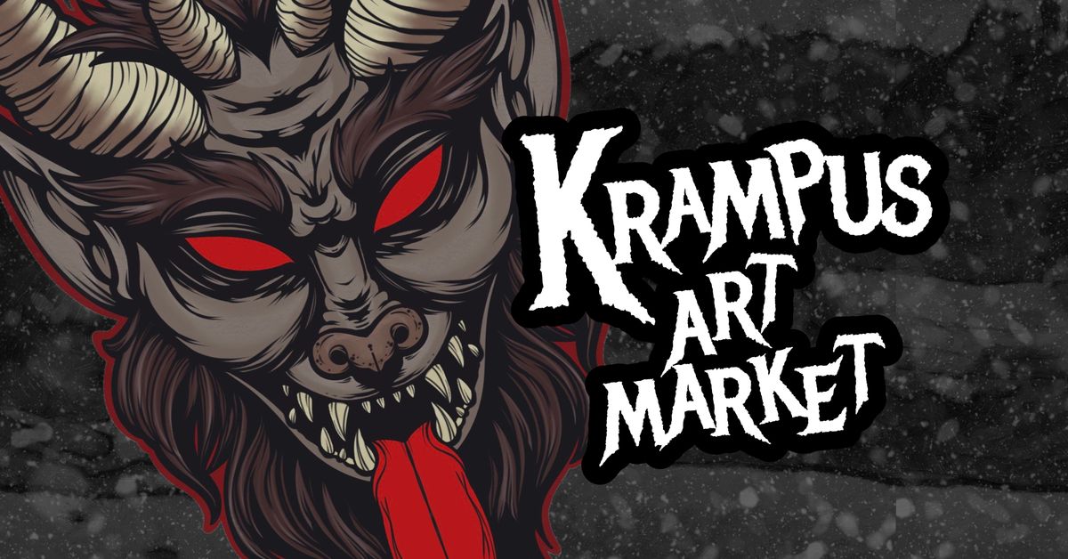 KRAMPUS Alternative Art Market + Photos with Krampus!