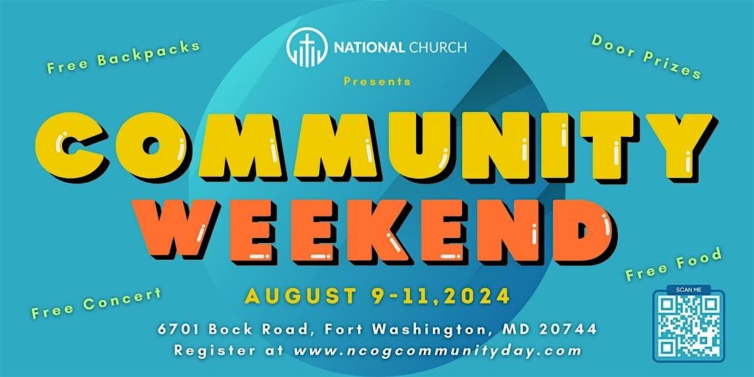 2024 National Church of God - Community Weekend