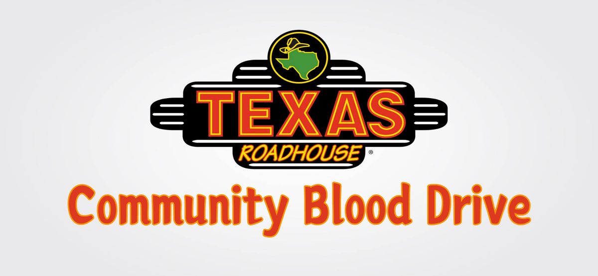 Texas Roadhouse Community Blood Drive