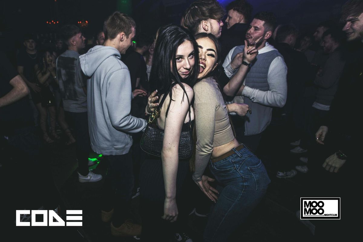 CODE Friday 13th March At MooMoo!