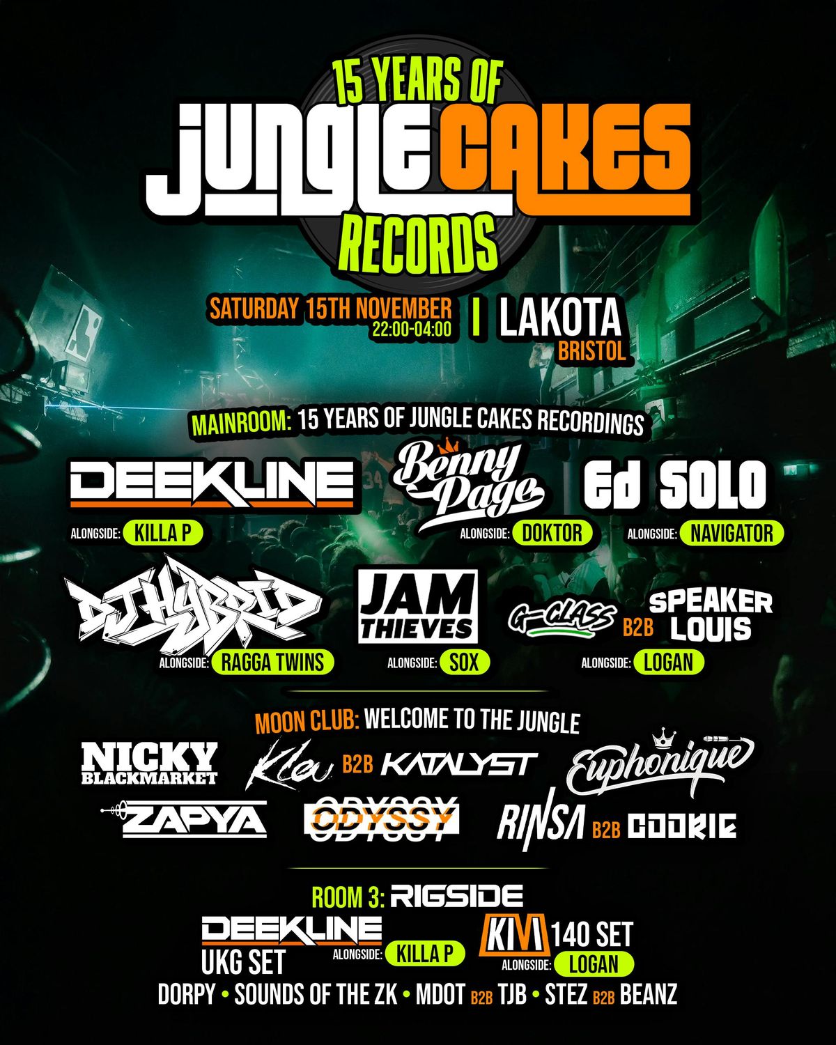 15 Years Of Jungle Cakes Records