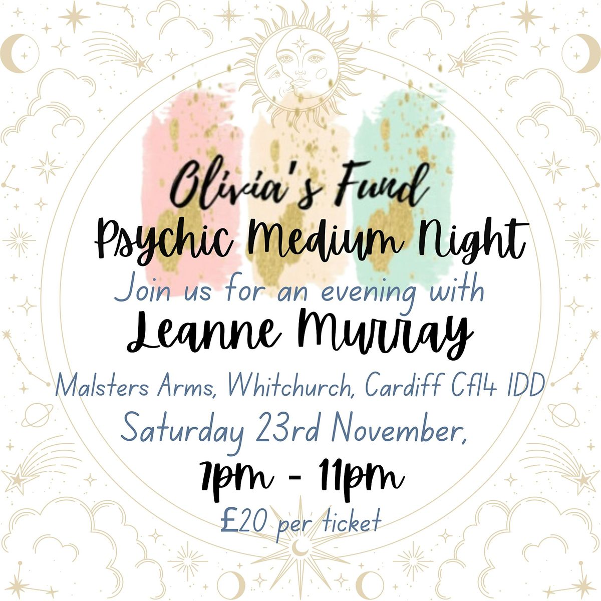 Olivias Fund Psychic Medium Night